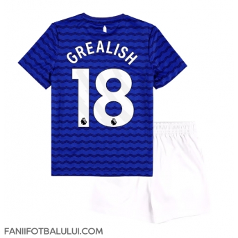 Everton Jack Grealish #18 Echipament de Fotbal Replică 2025-26 Copii Acasa (+ Șorturi)